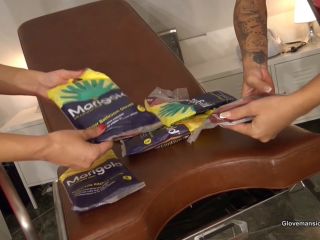 Glove Mansion femdom pov – Rubber Fetish Therapy JOI